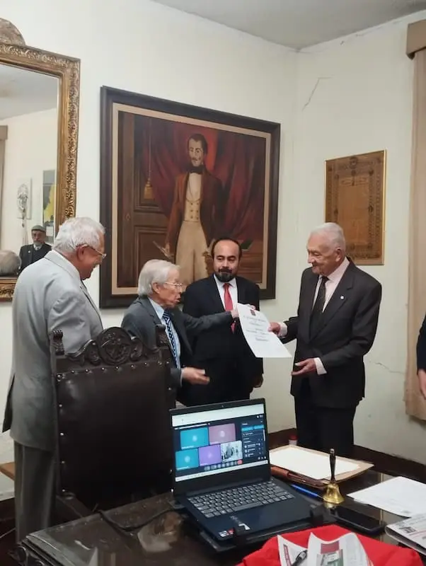 DR. HÉCTOR FABIO RUCINQUE, NUEVO MIEMBRO CORRESPONDIENTE DE LA ACADEMIA DE HISTORIA DE CUNDINAMARCA