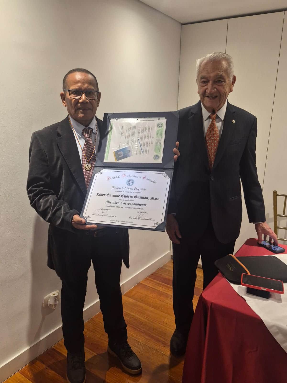 Lider Enrique Cudris Guzmán